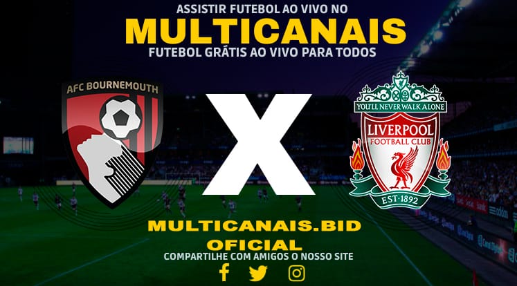 Assistir Bournemouth x Liverpool AO VIVO Online 01/02/2025