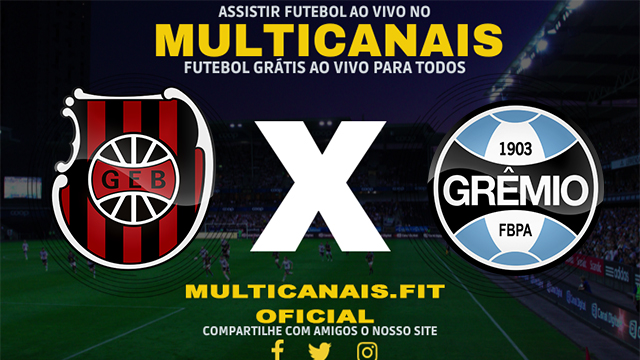 Assistir Brasil de Pelotas x Grêmio AO VIVO Online 22/01/2025