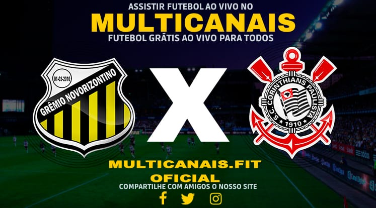 Assistir Novorizontino x Corinthians AO VIVO Online 03/02/2025