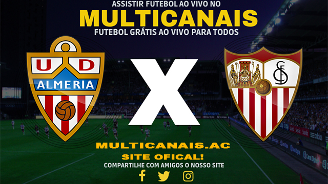 Assistir Almeria x Sevilla AO VIVO Online 04/01/2025