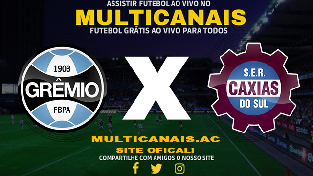 Assistir Grêmio x Caxias AO VIVO Online 26/01/2025