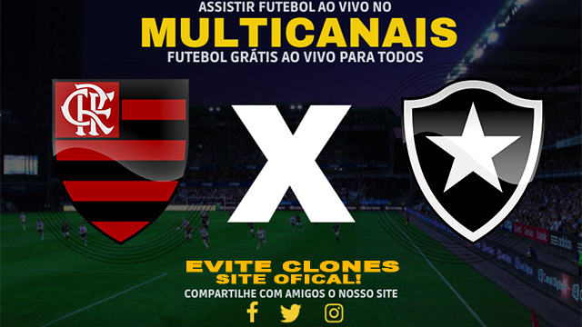 Assistir Flamengo x Botafogo AO VIVO Online 12/02/2025