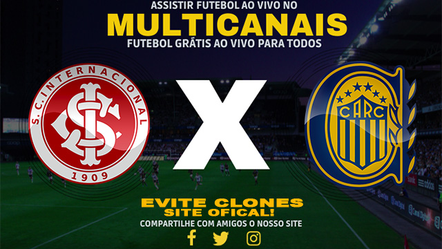 Assistir Internacional x Rosario Central AO VIVO Online 23/07/2024