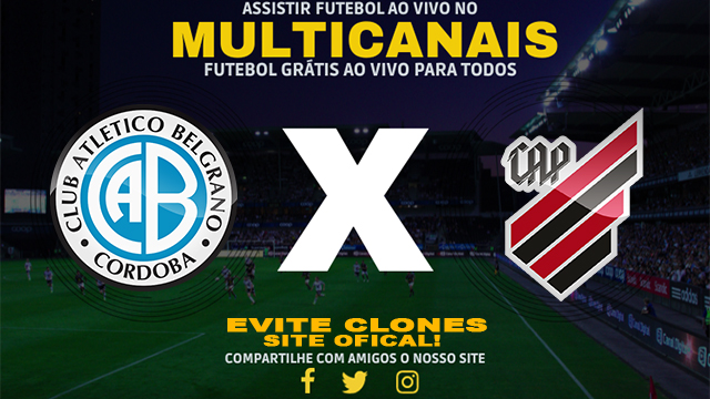 Assistir Belgrano Cordoba x Athletico PR AO VIVO Online 22/08/2024