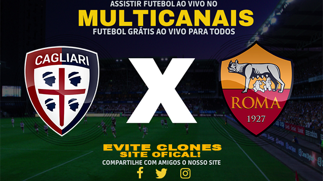 Assistir Cagliari x Roma AO VIVO Online 18/08/2024