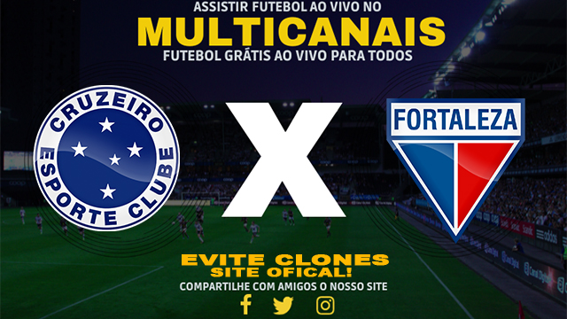 Assistir Cruzeiro x Fortaleza AO VIVO Online 05/07/2024