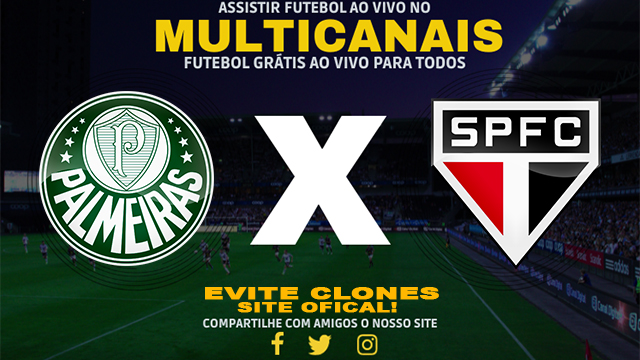 Assistir Palmeiras x São Paulo AO VIVO Online 18/08/2024