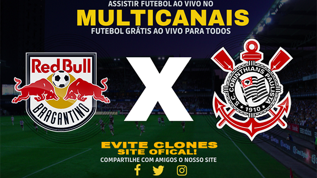 Assistir Red Bull Bragantino x Corinthians AO VIVO Online 16/01/2025