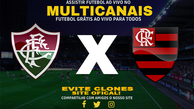 Assistir Fluminense x Flamengo AO VIVO Online 08/02/2025