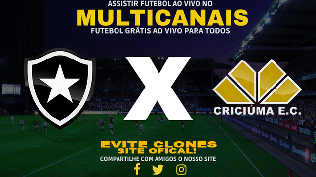 Assistir Botafogo x Criciúma AO VIVO Online 16/01/2025