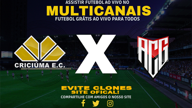 Assistir Criciúma x Atlético GO AO VIVO Online 03/10/2024