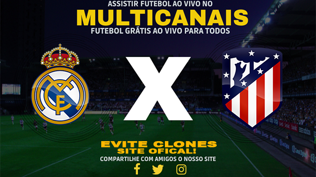 Assistir Real Madrid x Atlético Madrid AO VIVO Online 08/02/2025