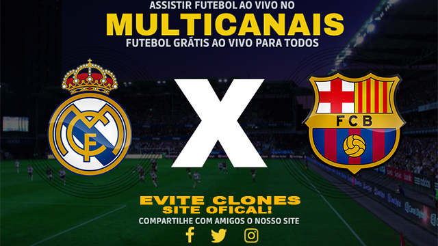 Assistir Real Madrid x Barcelona AO VIVO Online 12/01/2025