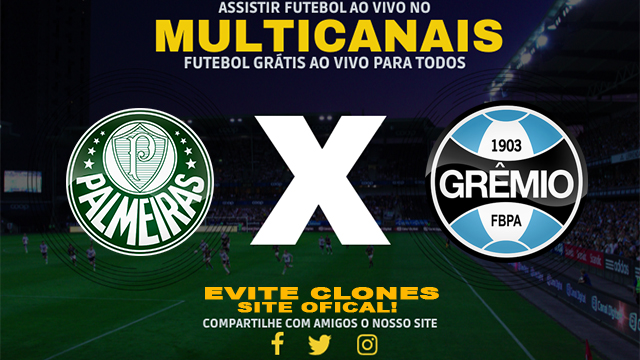 Assistir Palmeiras x Grêmio AO VIVO Online 19/01/2025