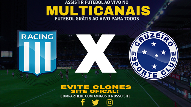 Assistir Racing x Cruzeiro AO VIVO Online 23/11/2024