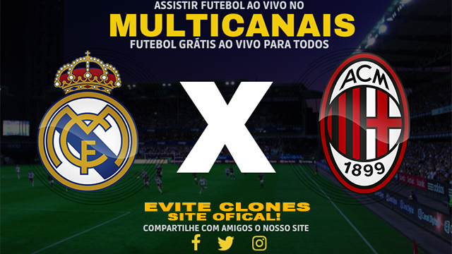 Assistir Real Madrid x Milan AO VIVO Online 05/11/2024