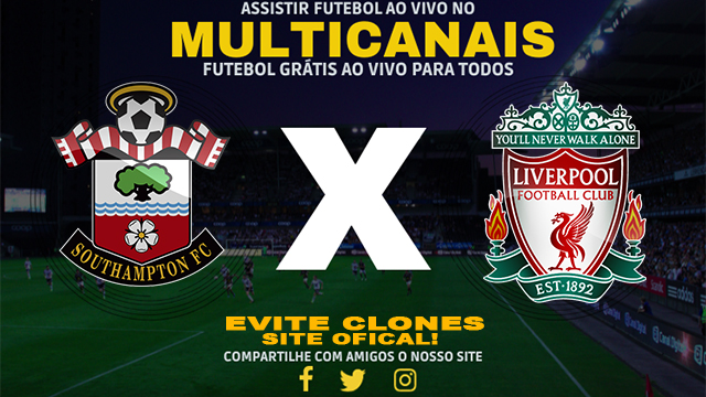 Assistir Southampton x Liverpool AO VIVO Online 18/12/2024