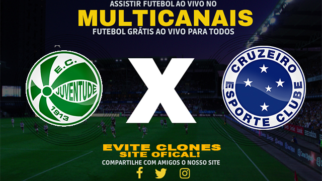 Assistir Juventude x Cruzeiro AO VIVO Online 08/12/2024