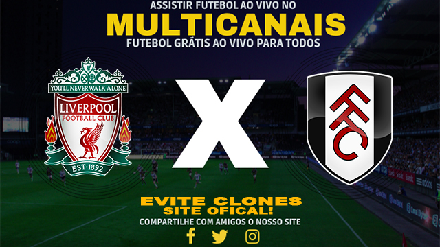 Assistir Liverpool x Fulham AO VIVO Online 14/12/2024