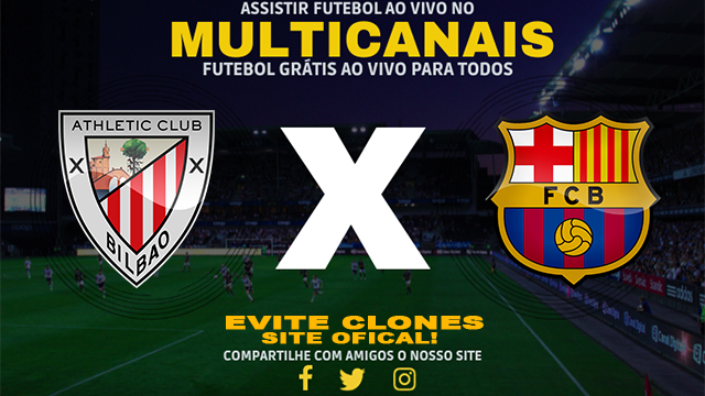 Assistir Athletic Club x Barcelona AO VIVO Online 08/01/2025