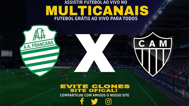 Assistir Francana x Atlético Mineiro AO VIVO Online 09/01/2025