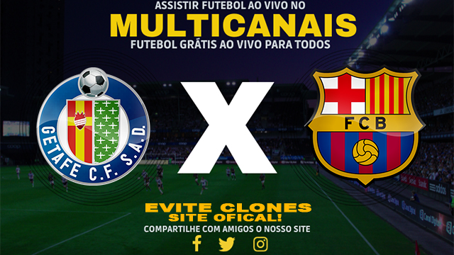 Assistir Getafe x Barcelona AO VIVO Online 18/01/2025