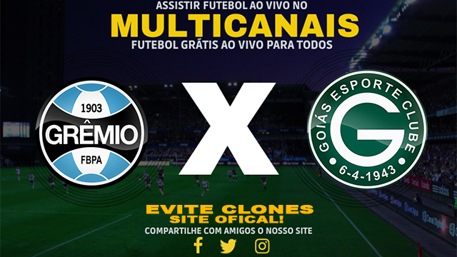 Assistir Grêmio x Goiás AO VIVO Online 15/01/2025