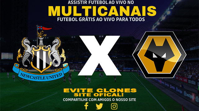 Assistir Newcastle x Wolverhampton AO VIVO Online 15/01/2025