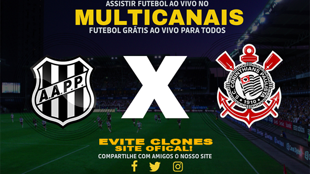 Assistir Ponte Preta x Corinthians AO VIVO Online 29/01/2025