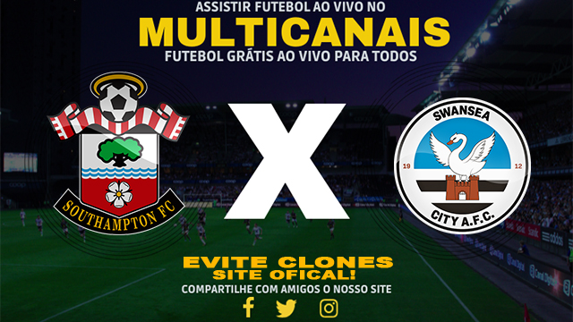 Assistir Southampton x Swansea AO VIVO Online 12/01/2025