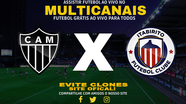 Assistir Atlético-MG x Itabirito AO VIVO Online 12/02/2025