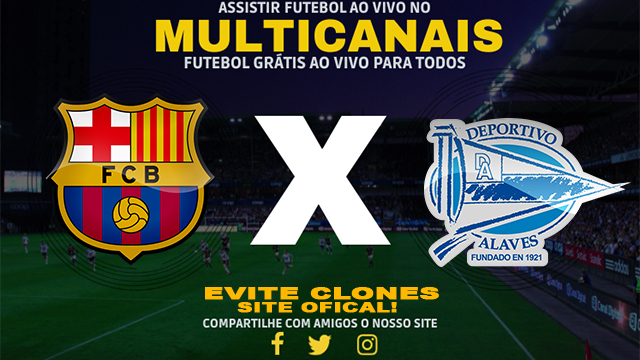 Assistir Barcelona x Alavés AO VIVO Online 02/02/2025