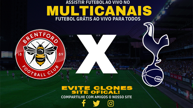 Assistir Brentford x Tottenham AO VIVO Online 02/02/2025