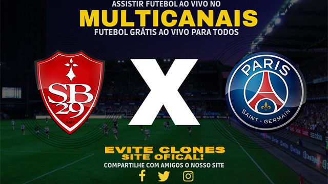 Assistir Brest x PSG AO VIVO Online 01/02/2025