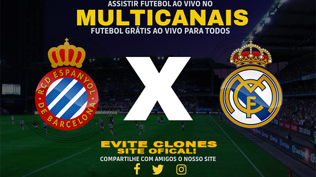 Assistir Espanyol x Real Madrid AO VIVO Online 01/02/2025