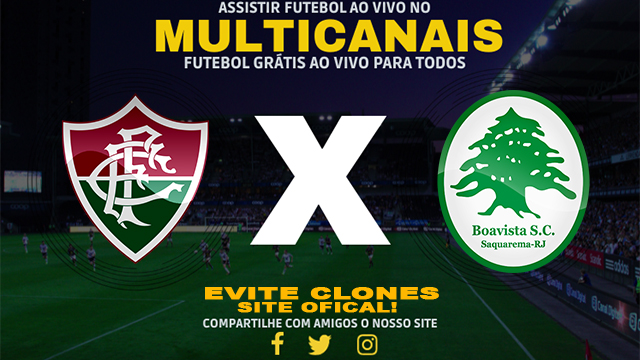 Assistir Fluminense x Boavista AO VIVO Online 02/02/2025