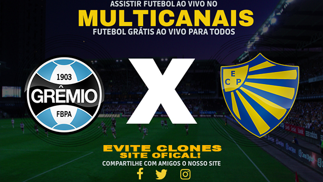 Assistir Grêmio x Pelotas AO VIVO Online 11/02/2025