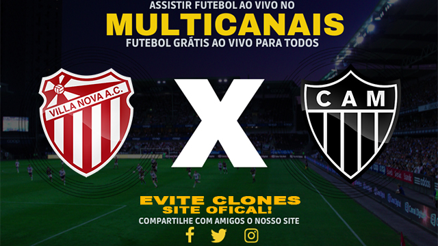 Assistir Villa Nova x Atlético-MG AO VIVO Online 01/02/2025