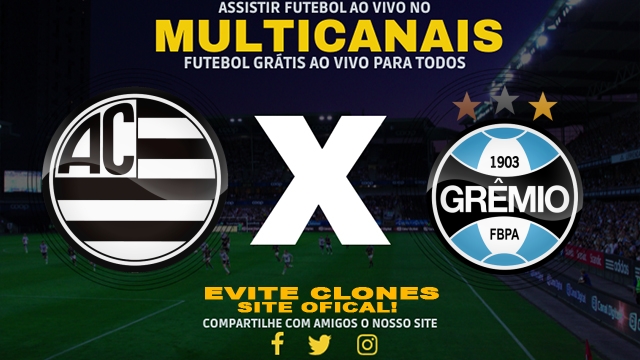 Assistir Athletic Club x Grêmio AO VIVO Online 12/03/2025