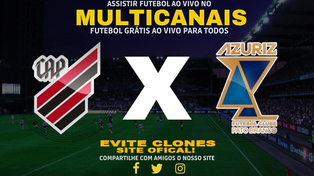 Assistir Athletico x Azuriz AO VIVO Online 08/03/2025