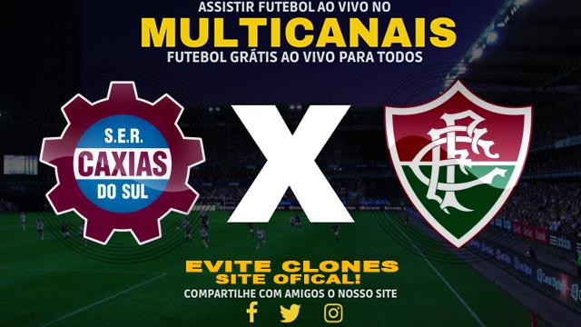 Assistir Caxias x Fluminense AO VIVO Online 05/03/2025