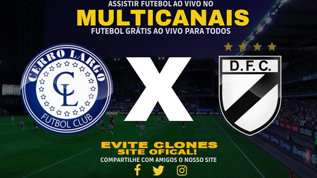 Assistir Cerro Largo x Danubio AO VIVO Online 06/03/2025