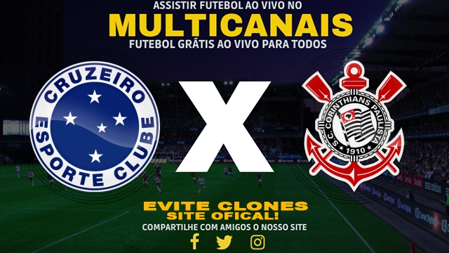 Assistir Cruzeiro x Corinthians AO VIVO Online 12/03/2025