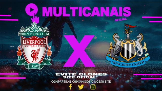 Assistir Liverpool x Newcastle United AO VIVO Online 16/03/2025