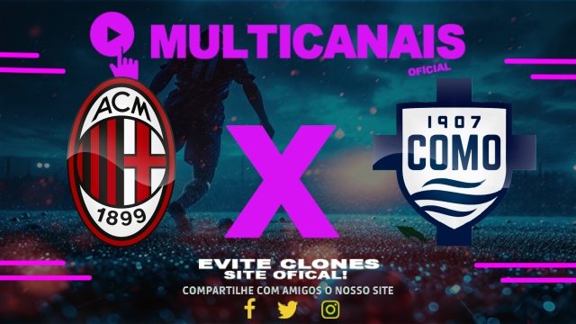 Assistir Milan x Como AO VIVO Online 15/03/2025