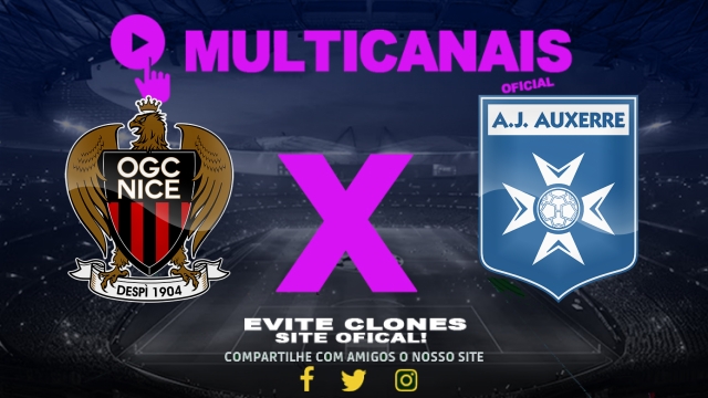 Assistir Nice x Auxerre AO VIVO Online 14/03/2025