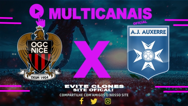 Assistir Nice x Auxerre AO VIVO Online 14/03/2025