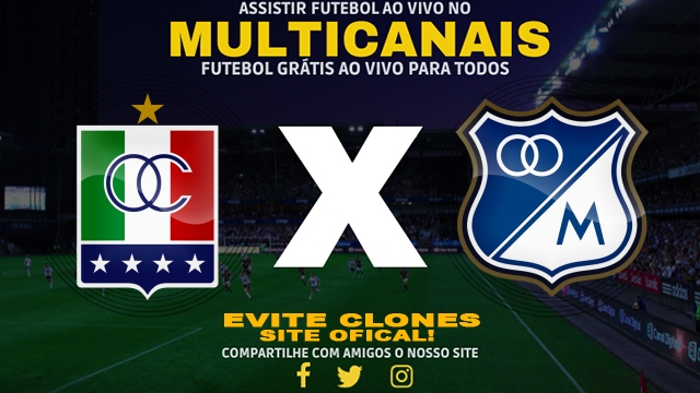 Assistir Once Caldas x Millonarios AO VIVO Online 05/03/2025