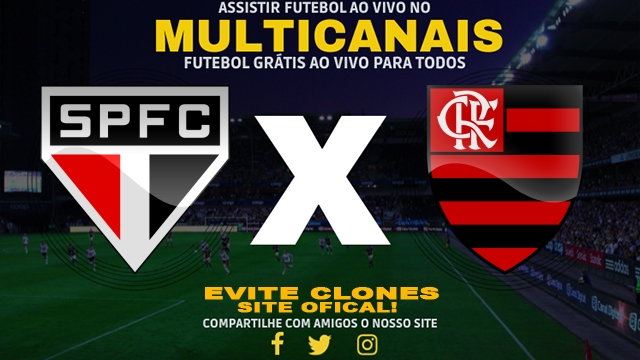 Assistir São Paulo x Flamengo AO VIVO Online 12/03/2025