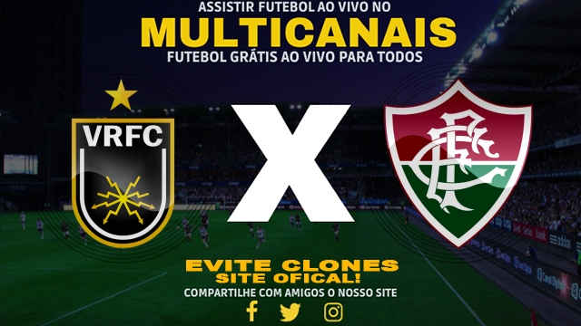 Assistir Volta Redonda x Fluminense AO VIVO Online 09/03/2025